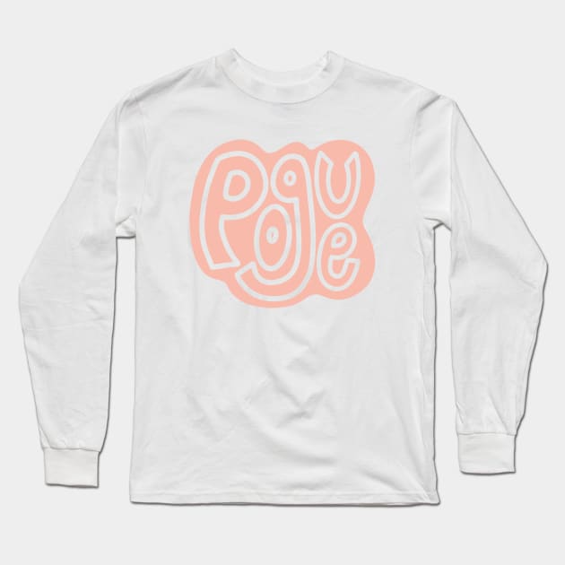 Honorary Pogue pink Long Sleeve T-Shirt by raffitidsgn